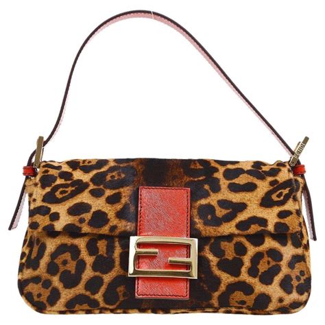 cheetah fendi bag|fendi baguette bag.